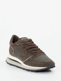 – Retro-Sneaker aus Veloursleder*Philippe Model Sale