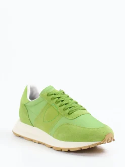 Damen Philippe Model – Retro-Sneaker aus Veloursleder