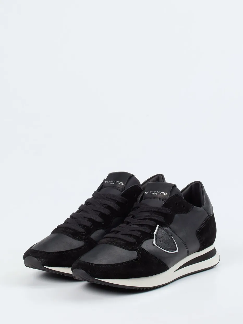 Damen Philippe Model – Retro-Sneaker aus Veloursleder