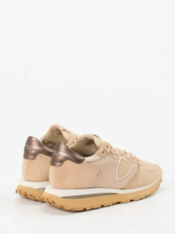 Damen Philippe Model – Retro-Sneaker aus Veloursleder