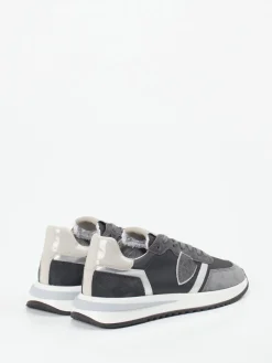 – Retro-Sneaker aus Veloursleder*Philippe Model Hot