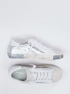 – Sneaker aus Veloursleder mit Strass*Philippe Model Online