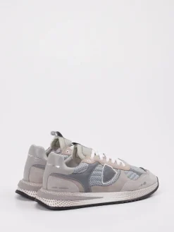 Herren Philippe Model – Sneaker aus Velours und Mesh