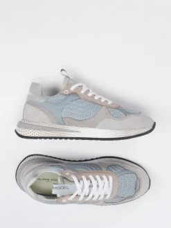 Herren Philippe Model – Sneaker aus Velours und Mesh