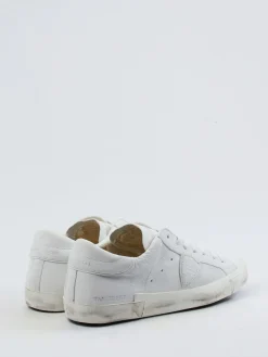 – Sneaker aus Kalbleder Used-Look*Philippe Model Outlet