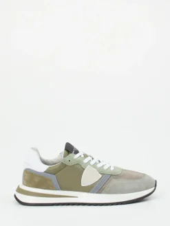 – Sneaker aus Veloursleder Khaki*Philippe Model Clearance