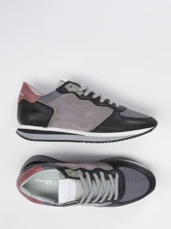 Damen Philippe Model – Sneaker aus Kalbleder im Retro-Stil