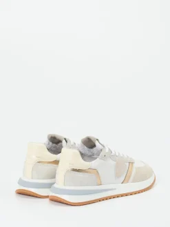 – Sneaker aus Veloursleder Offwhite*Philippe Model Clearance