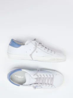 Herren Philippe Model – Sneaker aus Kalbleder Used-Look