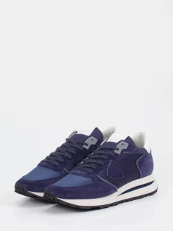 – Sneaker aus Veloursleder und Mesh*Philippe Model Sale