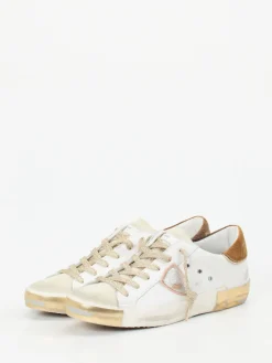 – Sneaker aus Velours- und Glattleder*Philippe Model Discount