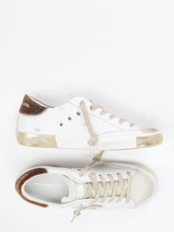 – Sneaker aus Velours- und Glattleder*Philippe Model Discount