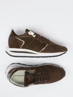 Damen Philippe Model – Sneaker aus Veloursleder