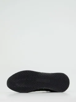 Damen Philippe Model – Sneaker aus Fell und Veloursleder oliv