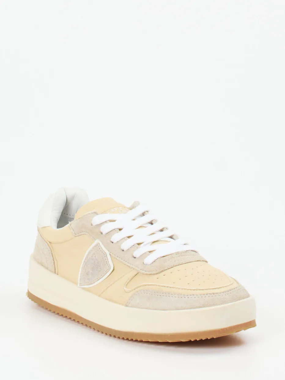 – Sneaker aus Velour/Leder*Philippe Model Online