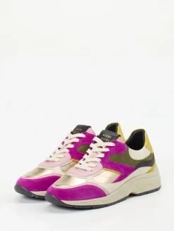 – Chunky Sneaker aus Veloursleder color*Piedi Nudi