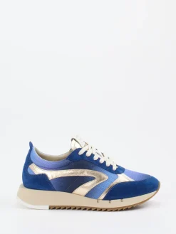 – Retro-Sneaker aus Veloursleder und Mesh*Piedi Nudi Online