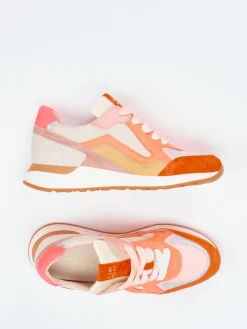 – Sneaker aus Kalbleder in Koralle*Piedi Nudi Outlet