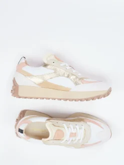 – Sneaker aus Kalbleder mit Metallic-Finish*Piedi Nudi Discount