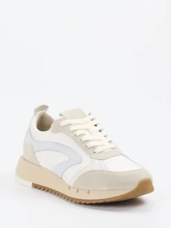 – Sneaker aus Veloursleder Offwhite*Piedi Nudi Outlet