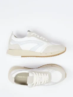 – Sneaker aus Veloursleder Offwhite*Piedi Nudi Outlet