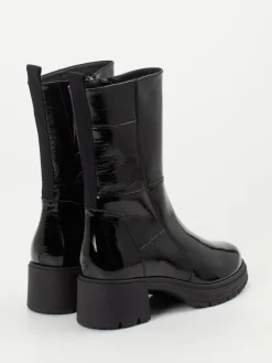 – Stiefeletten aus Lackleder*Piedi Nudi Outlet