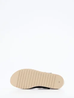 – Komfortsandale aus Veloursleder*Piesanto Discount