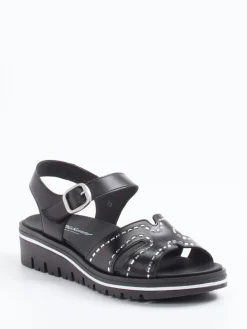 Damen Piesanto – Komfortsandale aus Kalbleder