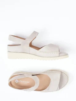 Damen Piesanto – Komfortsandalen aus Veloursleder