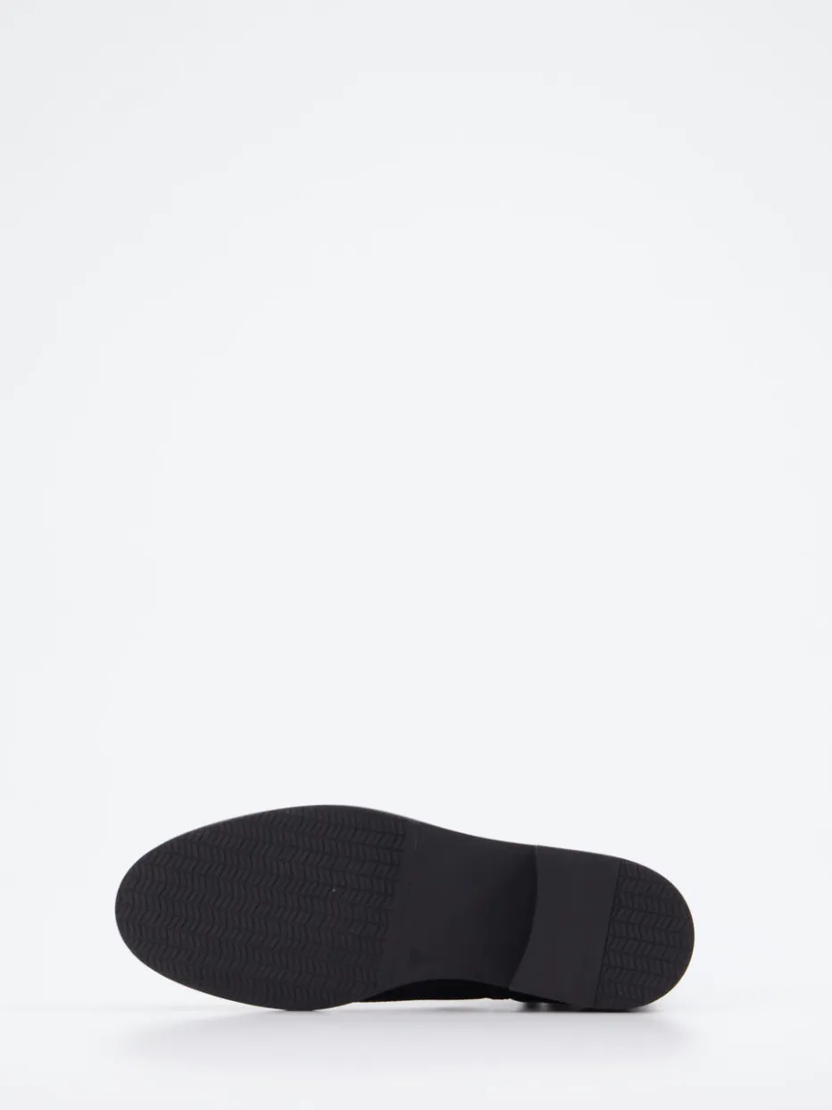 – Stiefelette aus Veloursleder dunkel*Piesanto Discount