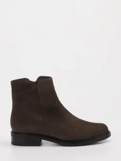 Damen Piesanto – Stiefelette aus Veloursleder Dunkel