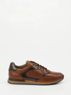 – Sneaker aus Kalbleder in Cognac*Pius Gabor Online