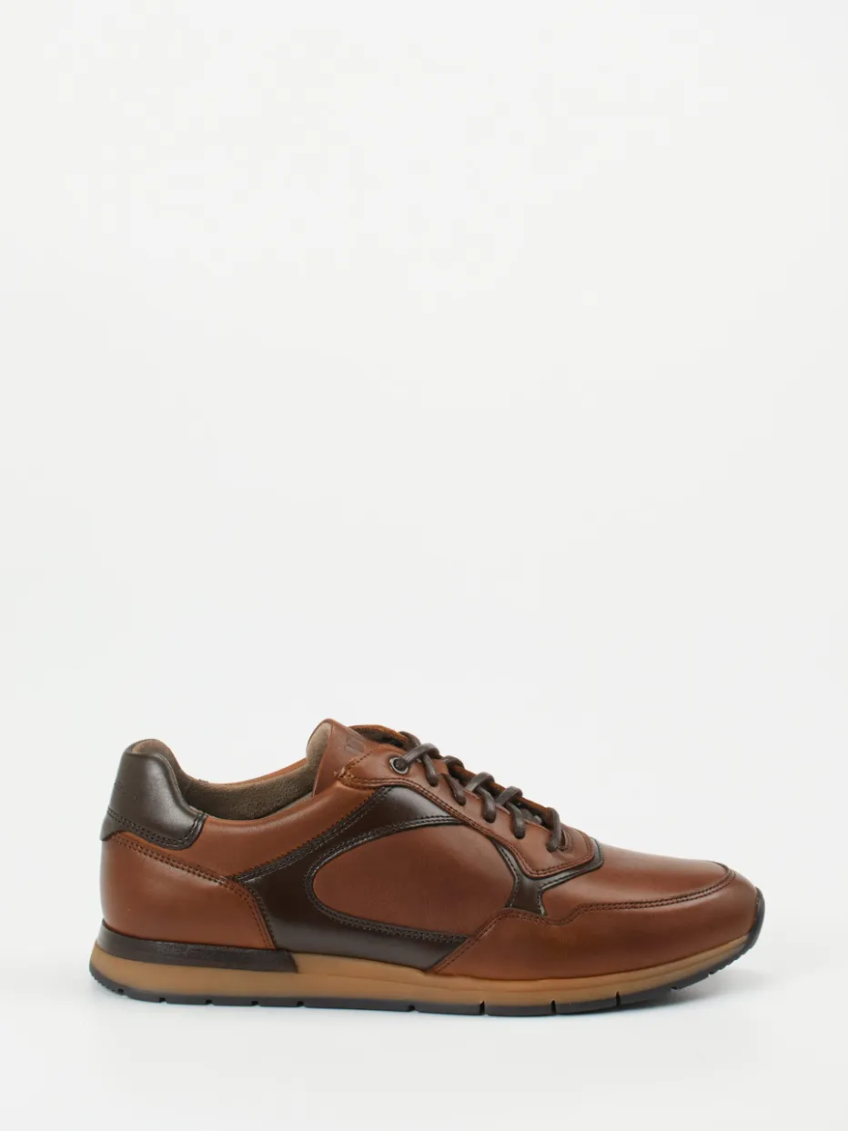 – Sneaker aus Kalbleder in Cognac*Pius Gabor Online