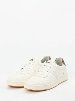 Herren Pius Gabor – Sneaker aus Lammleder Off-White