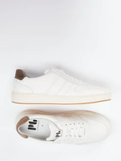 Herren Pius Gabor – Sneaker aus Lammleder Off-White
