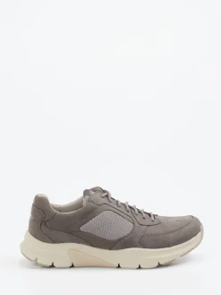 – Sneaker aus Nubukleder in Taupe*Pius Gabor New