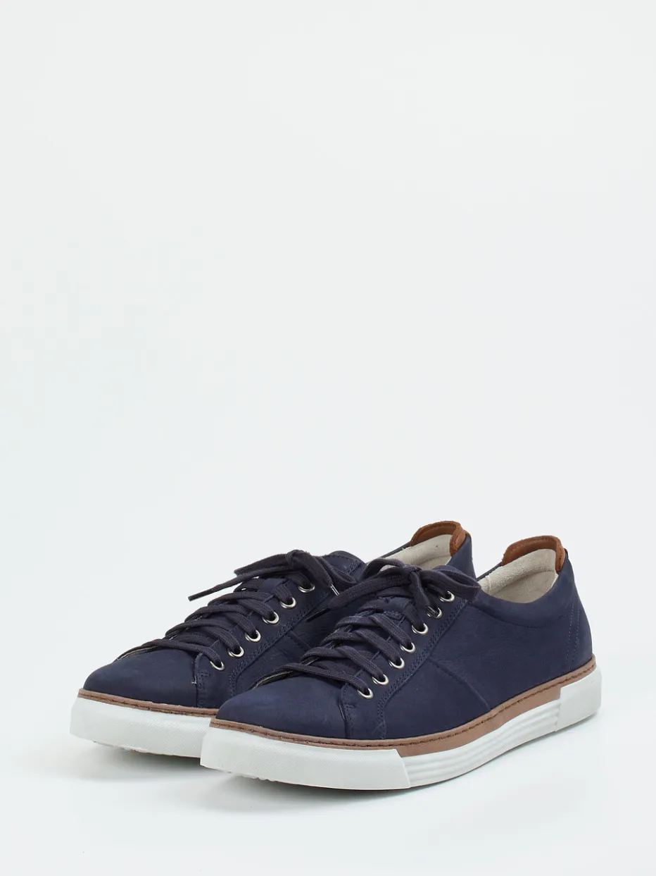 Herren Pius Gabor – Sneaker aus Nubukleder in Dunkel