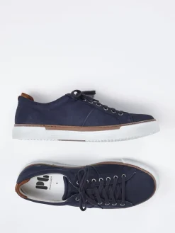 Herren Pius Gabor – Sneaker aus Nubukleder in Dunkel