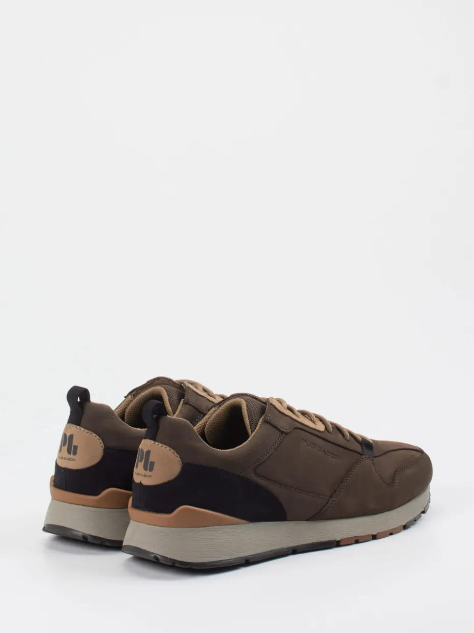 – Sneaker aus Nubukleder Dunkel*Pius Gabor Sale