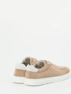 Herren Pius Gabor – Sneaker aus Veloursleder sandbeige