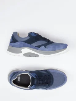 Herren Pius Gabor – Sneaker aus Veloursleder und Mesh