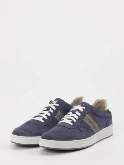 Herren Pius Gabor – Sneaker aus Veloursleder Dunkel