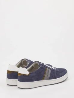 Herren Pius Gabor – Sneaker aus Veloursleder Dunkel