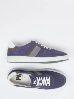 Herren Pius Gabor – Sneaker aus Veloursleder Dunkel