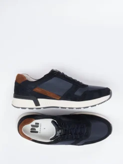 Herren Pius Gabor – Sneaker aus Veloursleder und Mesh