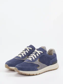 – Sneaker aus Veloursleder jeans*Pius Gabor