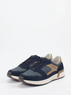 Herren Pius Gabor – Sneaker aus Veloursleder und Mesh