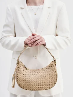 – Schultertasche aus Textil mit Flechtstruktur*Pons Quintana Best