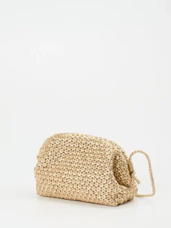 Damen Pons Quintana – Schultertasche aus Flechtleder