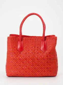 – Shopper aus Flechtleder in*Pons Quintana Outlet